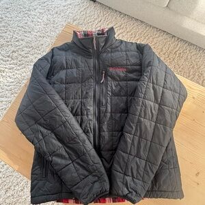 Men’s Columbia Reversible Black & Red Quilted Jacket